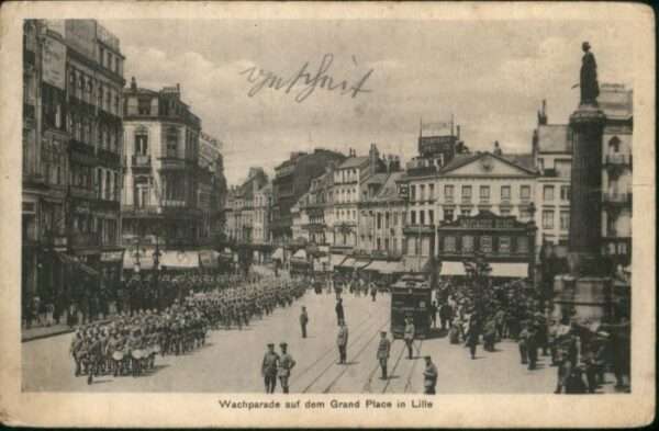 Lille Nord Lille Wachparade Grand Place Strassenba