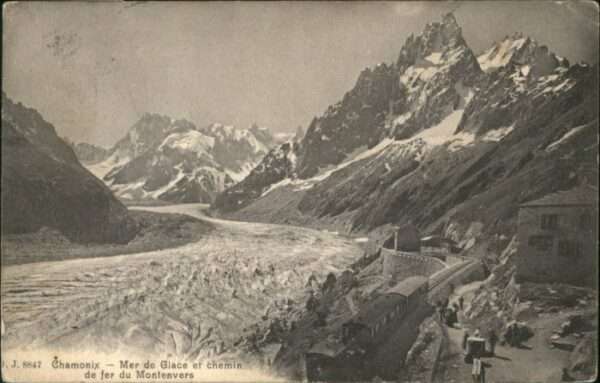 Chamonix Chamonix-Mont-Blanc Glace Chemin Monten