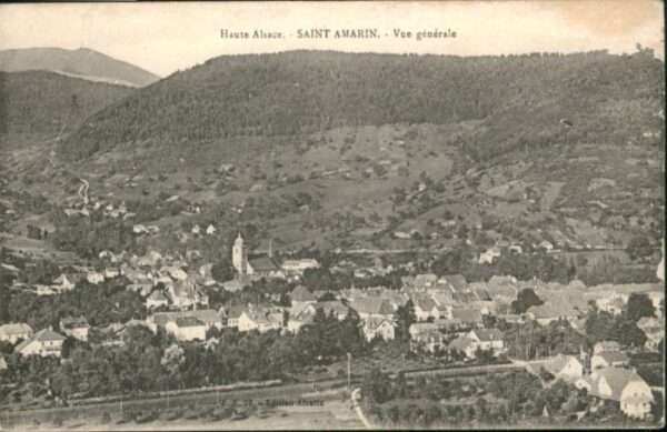 Saint-Amarin Haute Alsace Vue generale