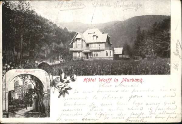 Murbach Elsass Murbach Hotel Wolf