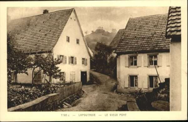 Lapoutroie Vieux Pont