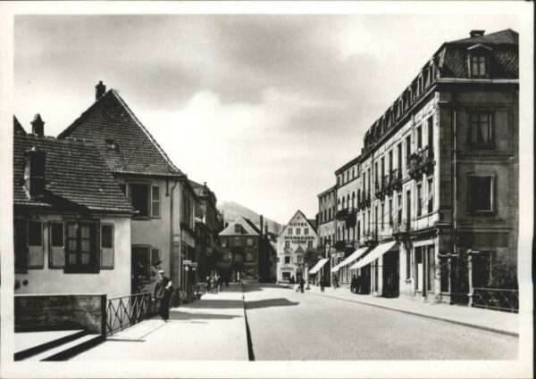 Zabern Saverne Zabern Bahnhofstrasse