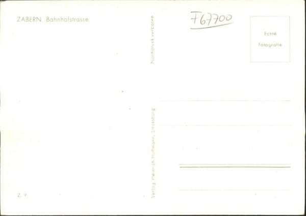 Zabern Saverne Zabern Bahnhofstrasse – Bild 2