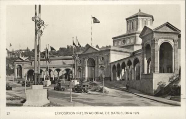 Barcelona Cataluna Barcelona Exposicion Internacional Pala