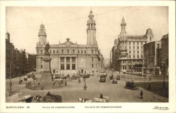 Barcelona Cataluna Barcelona Palau Comunicacions