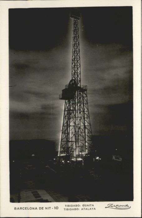 Barcelona Cataluna Barcelona Tibidabo Guaita