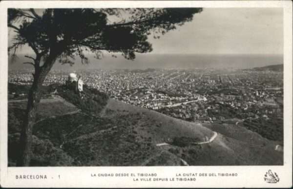 Barcelona Cataluna Barcelona Tibidabo