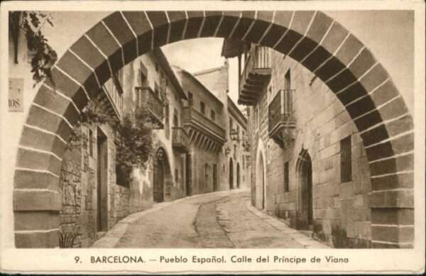 Barcelona Cataluna Barcelona Calle Principe Viana