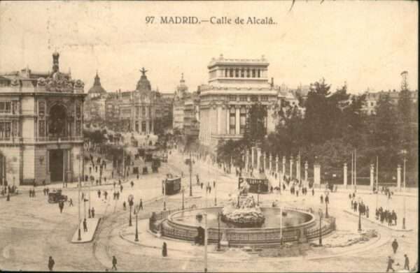 Daganzo de Arriba Madrid Strassenbahn Calle Alcala