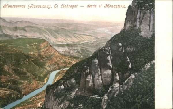 Montserrat Kloster Montserrat Barcelona Llobregat Monaster