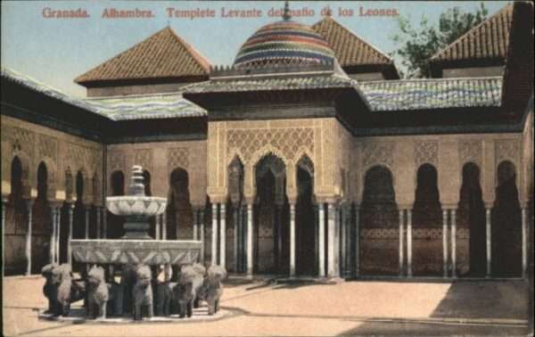Granada Andalucia Granada Templete Levante Leones