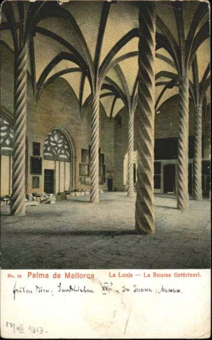 Palma de Mallorca Lonja Bourse