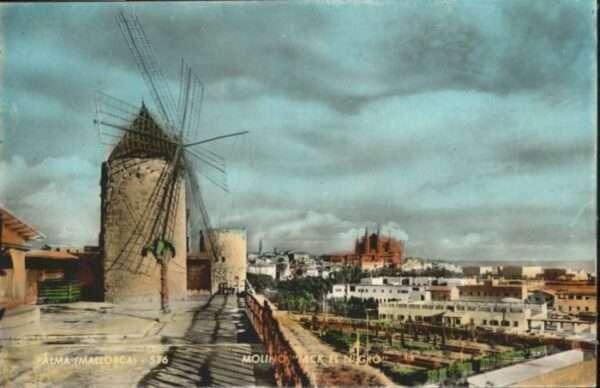 Palma de Mallorca Molino Jack el Nigro Windmühle