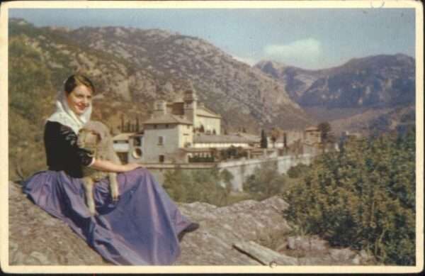 Valldemossa Mallorca Paisana Traje Tipico Tracht