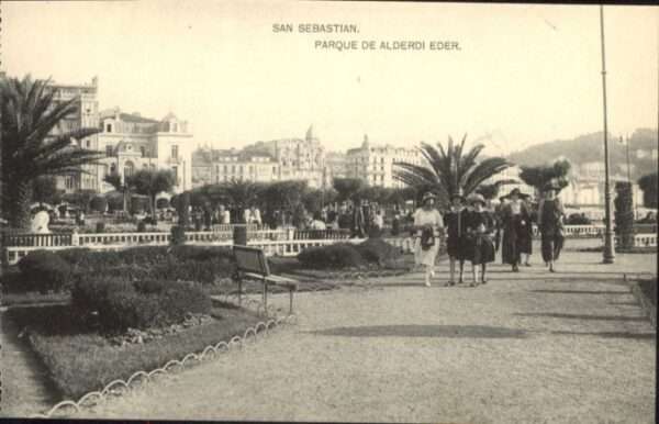 San Sebastian  Pais Vasco ES San_Sebastian Parque Alderdi Eder