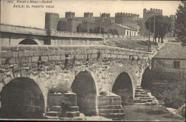 Avila Espana Avila Puente Viejo Brücke