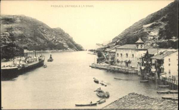San Sebastian  Pais Vasco ES San_Sebastian [handschriftlich] Pasajes