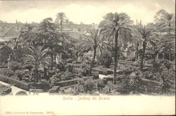 Sevilla Andalucia Sevilla Jardines Alcazar