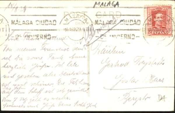 Malaga Andalucia Malaga [Stempelabschlag] – Bild 2