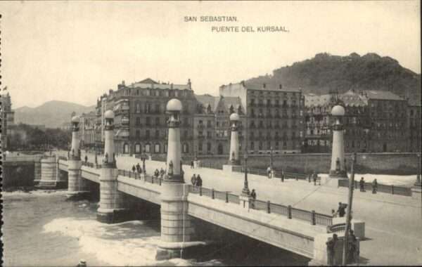 San Sebastian  Pais Vasco ES San_Sebastian Puente Kursaal Brücke