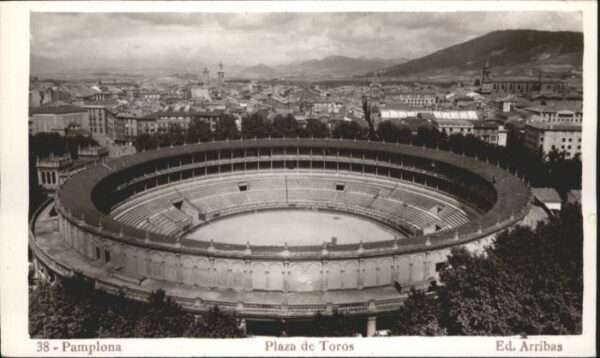 Pamplona Navarra Plaza Toros Stierkampfarena