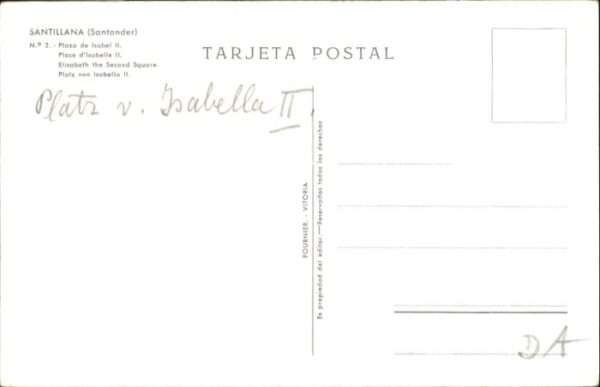 Santillana Santander Plaza Isabel II Kuh – Bild 2