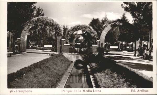 Pamplona Navarra Parque Media Luna