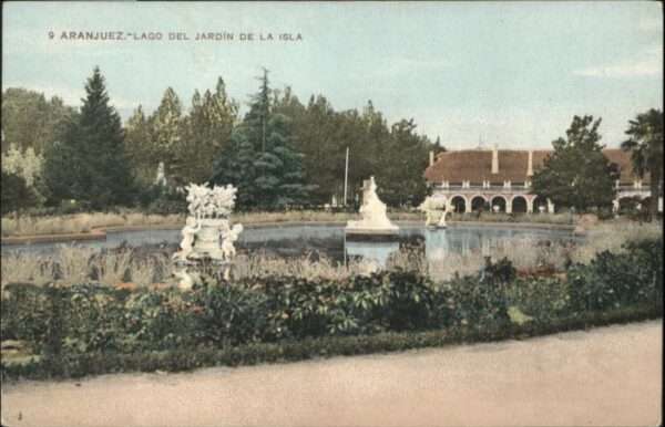 Aranjuez Lago Jardin Isla