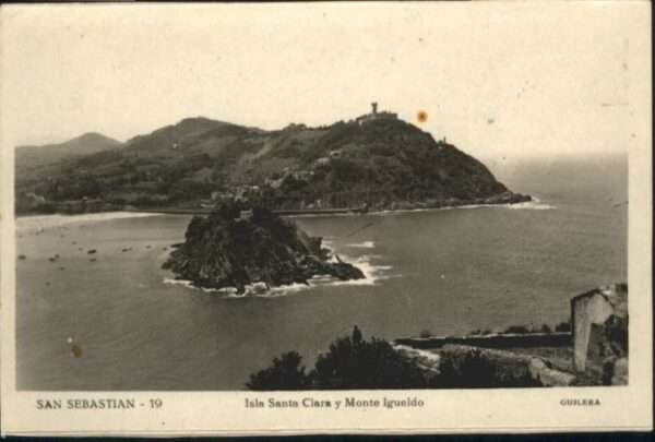 San Sebastian  Pais Vasco ES San_Sebastian Isla Santa Clara Monte Ig