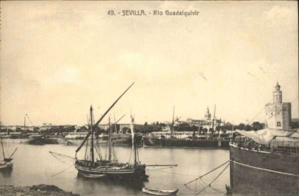 Sevilla Andalucia Sevilla Rio Guadalquivir