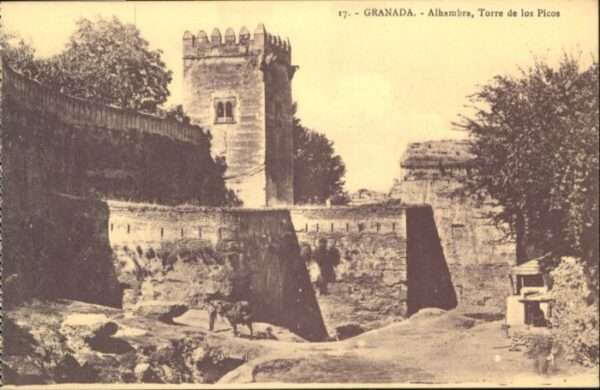 Granada Andalucia Granada Alhambra Torre Pico