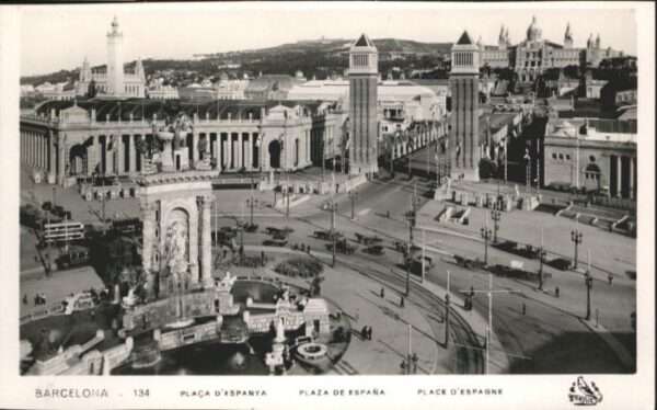 Barcelona Cataluna Barcelona Plaza Espana