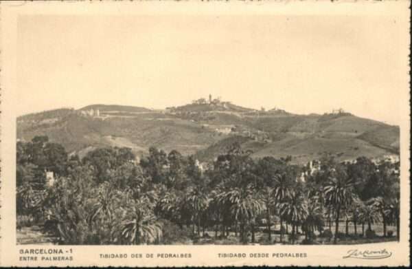 Barcelona Cataluna Barcelona Tibidabo Pedralbes