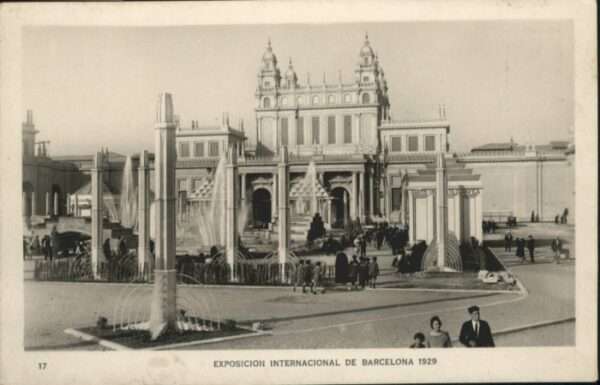 Barcelona Cataluna Barcelona Exposicion Internacional Pala