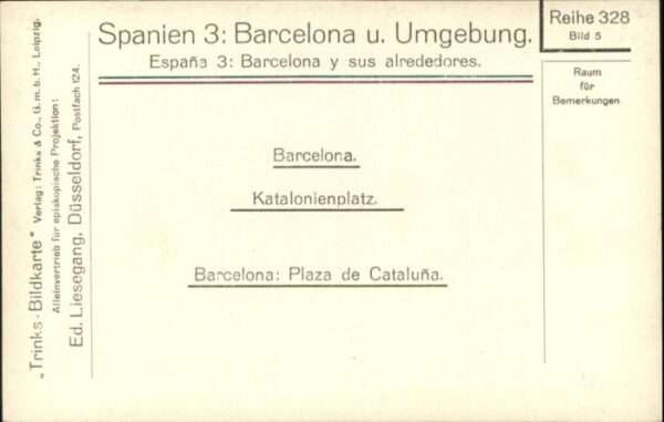 Barcelona Cataluna Barcelona Katalonienplatz – Bild 2