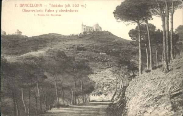 Barcelona Cataluna Barcelona Tibidabo Observatorio Fabra A