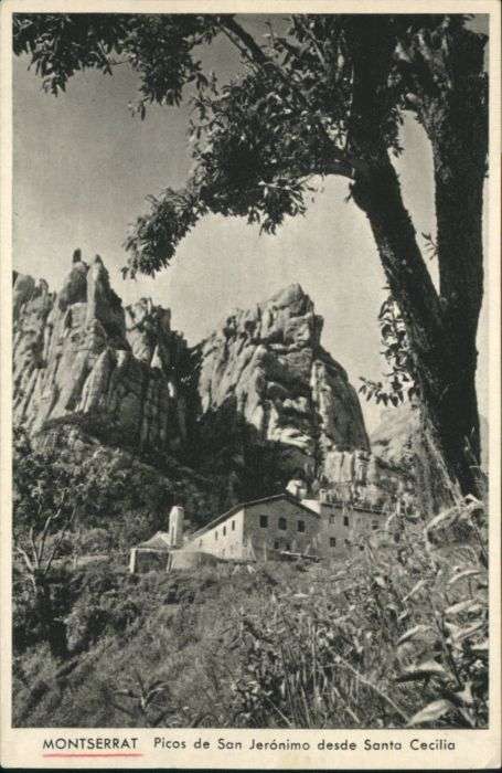 Montserrat Kloster Montserrat Pico San Jeronimo Santa Ceci