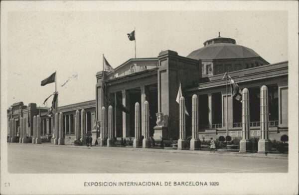 Barcelona Cataluna Barcelona Exposicion Internacional  Pal