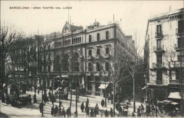 Barcelona Cataluna Barcelona Gran Teatro Liceo