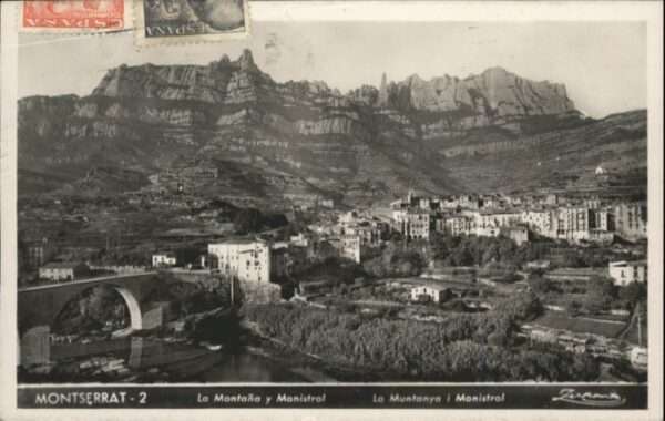 Montserrat Kloster Montserrat Montana Monistrol