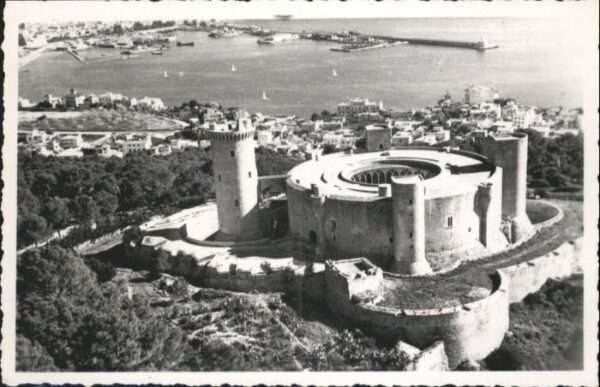 Palma de Mallorca Fliegeraufnahme Castillo Bellver