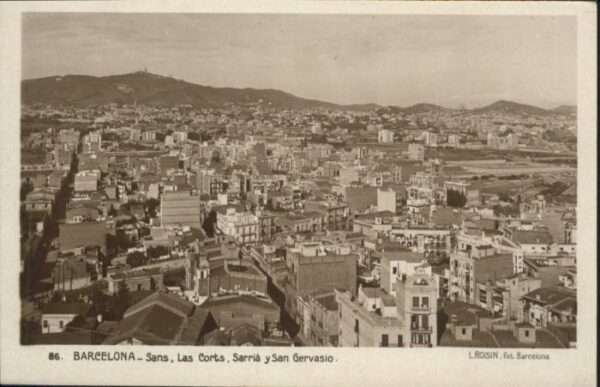 Barcelona Cataluna Barcelona Sans Corts Sarria San Gervasi