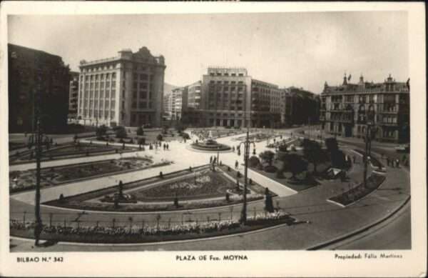 Bilbao Espana Bilbao Plaza Fco. Moyna