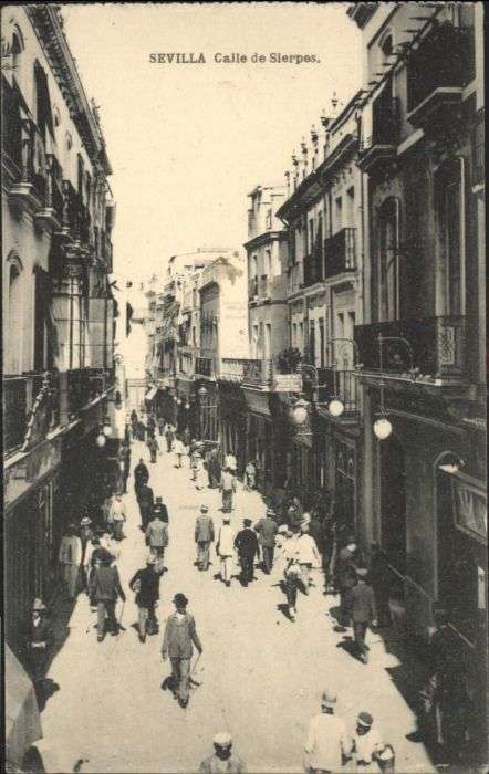 Sevilla Andalucia Sevilla Calle Sierpes