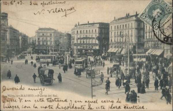 Daganzo de Arriba Madrid Strassenbahn Puerta Sol