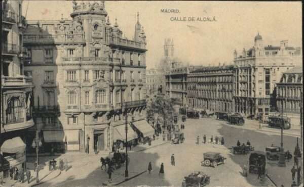 Daganzo de Arriba Madrid Strassenbahn Calle Alcala