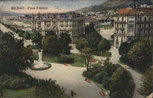 Bilbao Espana Bilbao Plaza Etiptica