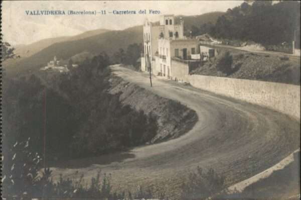 Vallvidrera Barcelona Carretera Fero