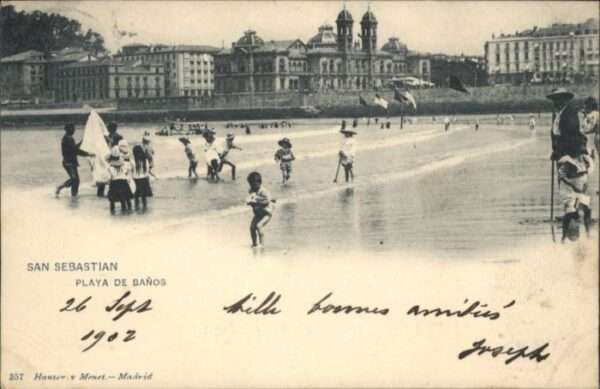 San Sebastian  Pais Vasco ES San_Sebastian Playa Banos