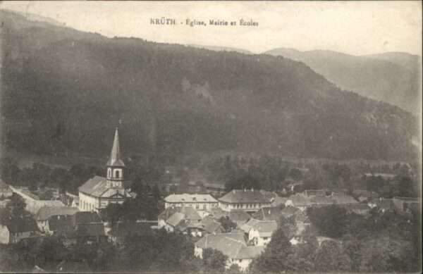 Kruth Eglise Mairie Ecoles